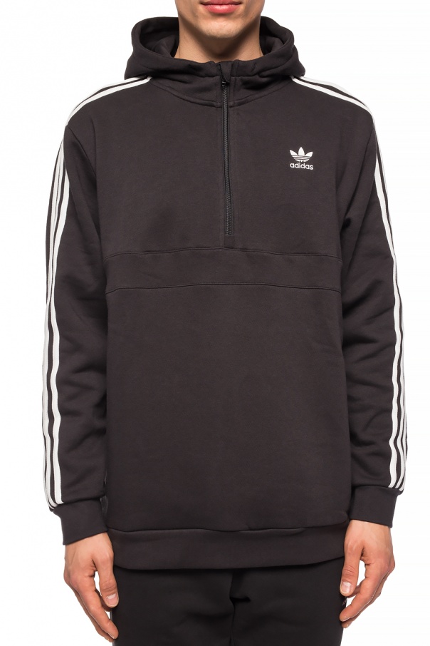 adidas small logo hoodie